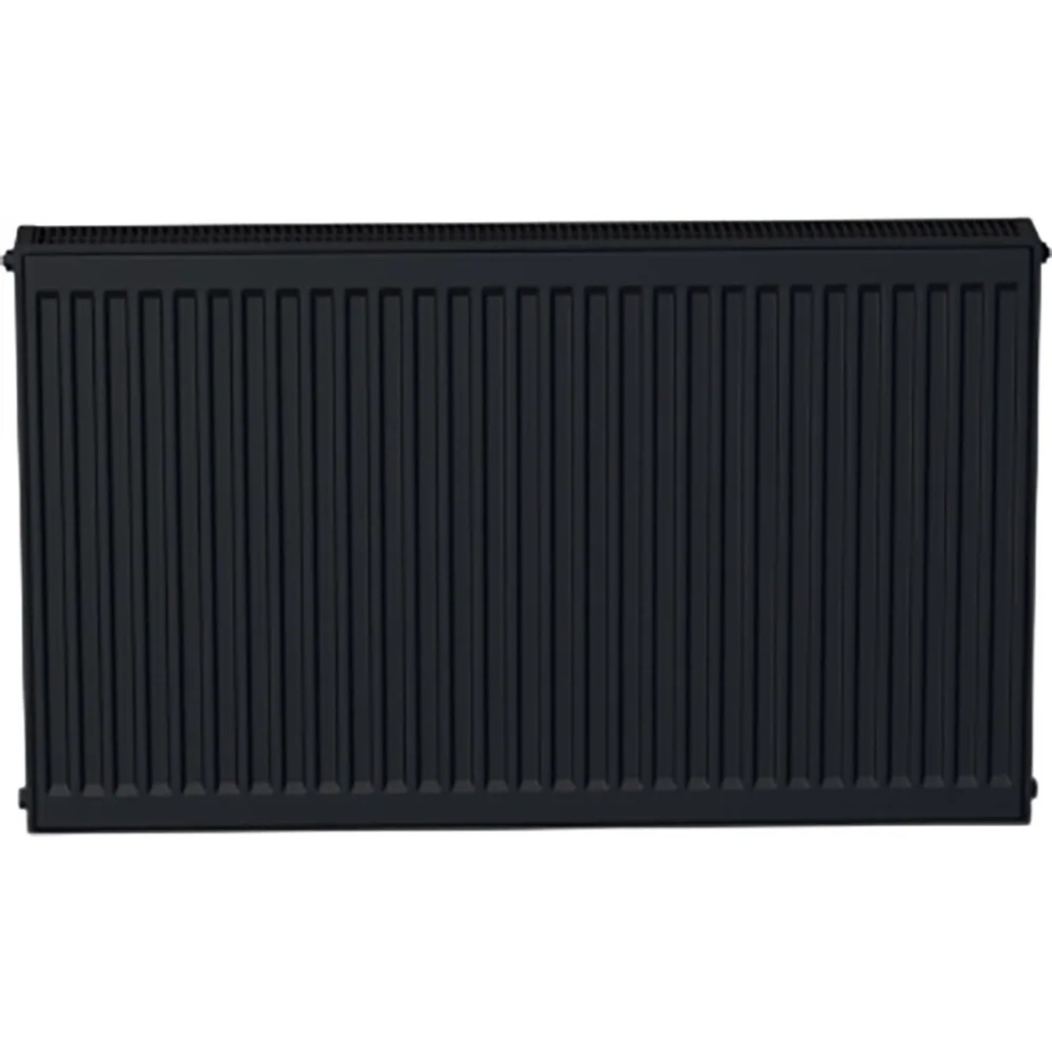 Sanicomfort Flachheizkörper DK (22) 62x140 cm, schwarz matt.