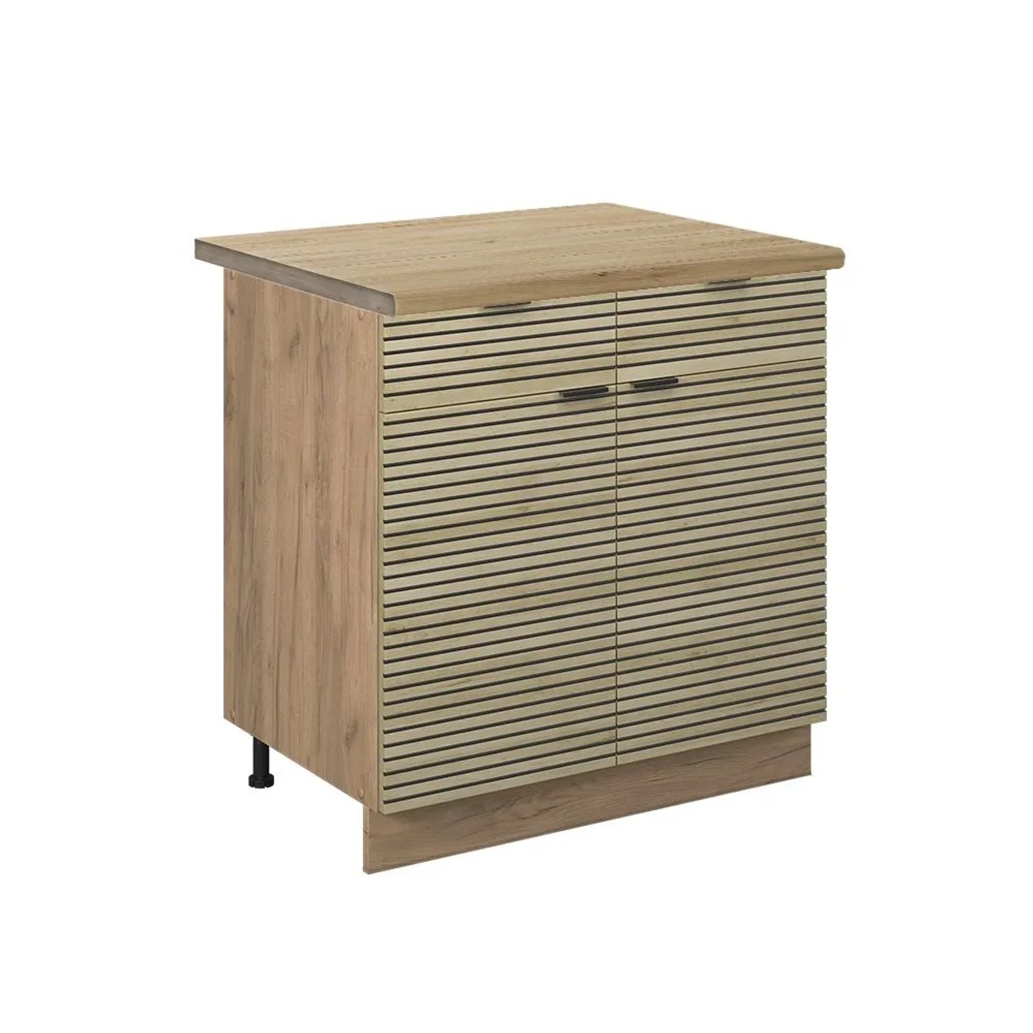 Vicco SchuBunterschrank Fame-Line Eiche Paneel 80 x 82 AP Eiche Art Nr 51373