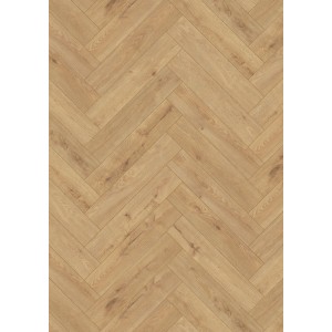 Kaindl Laminat Masterfloor Herringbone Eiche Eddinburgh im Fischgrätmuster.