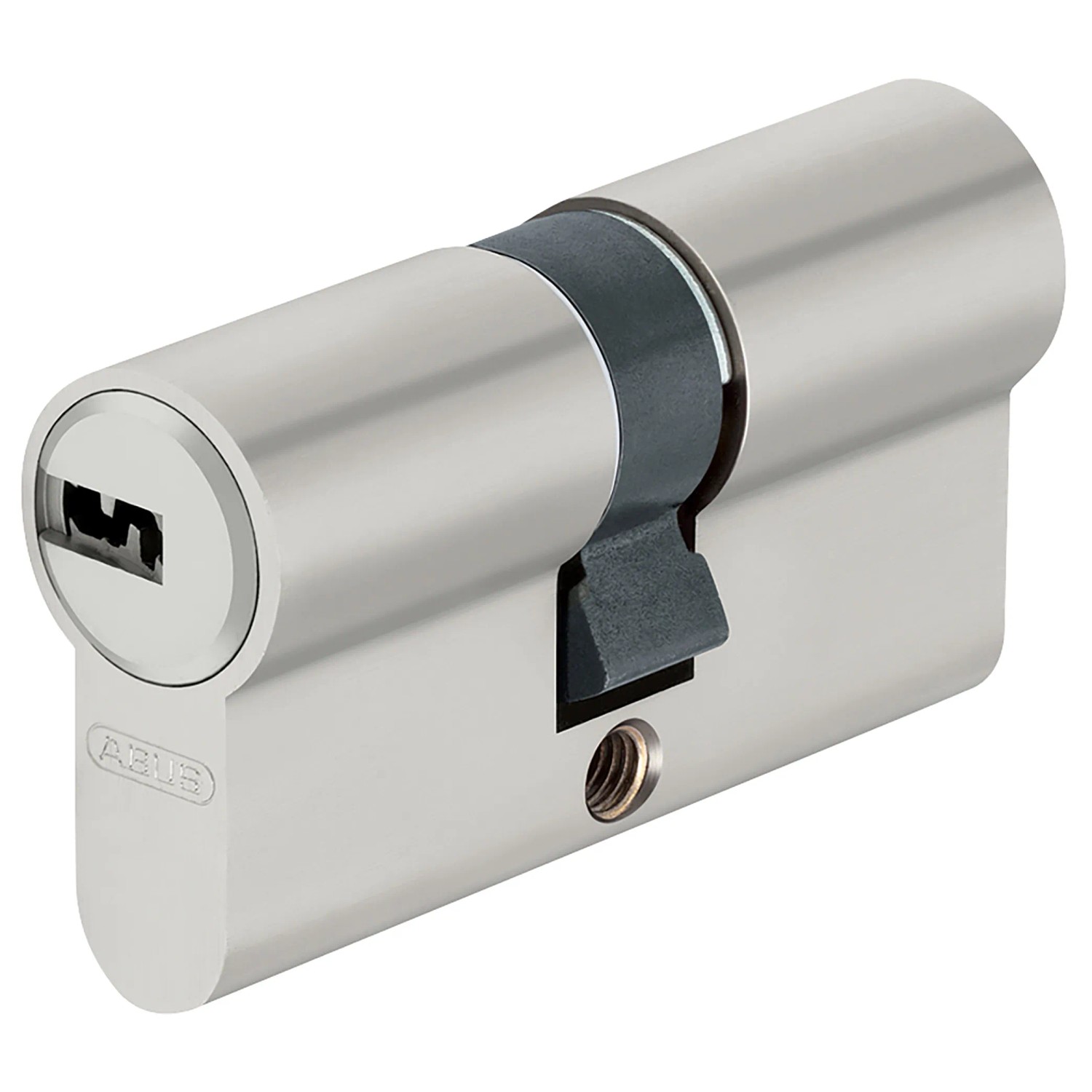 Abus Profilzylinder D6X 40 mm / 55 mm Edelstahl-Optik