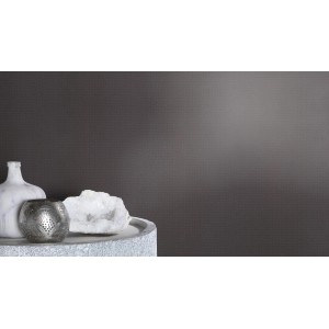 Anthrazitfarbene Vliestapete mit Glanz-Effekt und grafischem Muster von Rasch, Tapetenwechsel II.