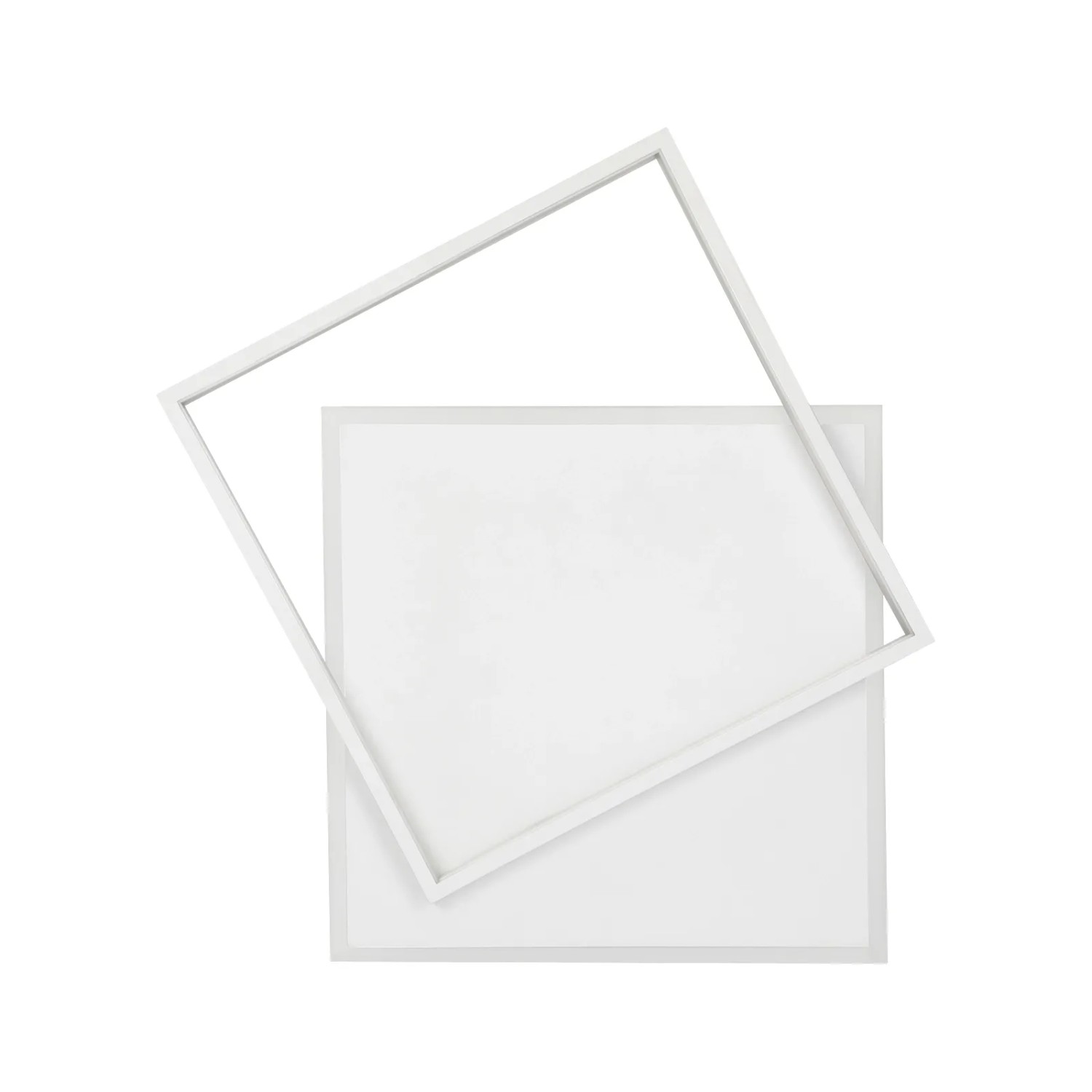 NETTLIFE LED Deckenleuchte aus Metall L40cmWeiß-2