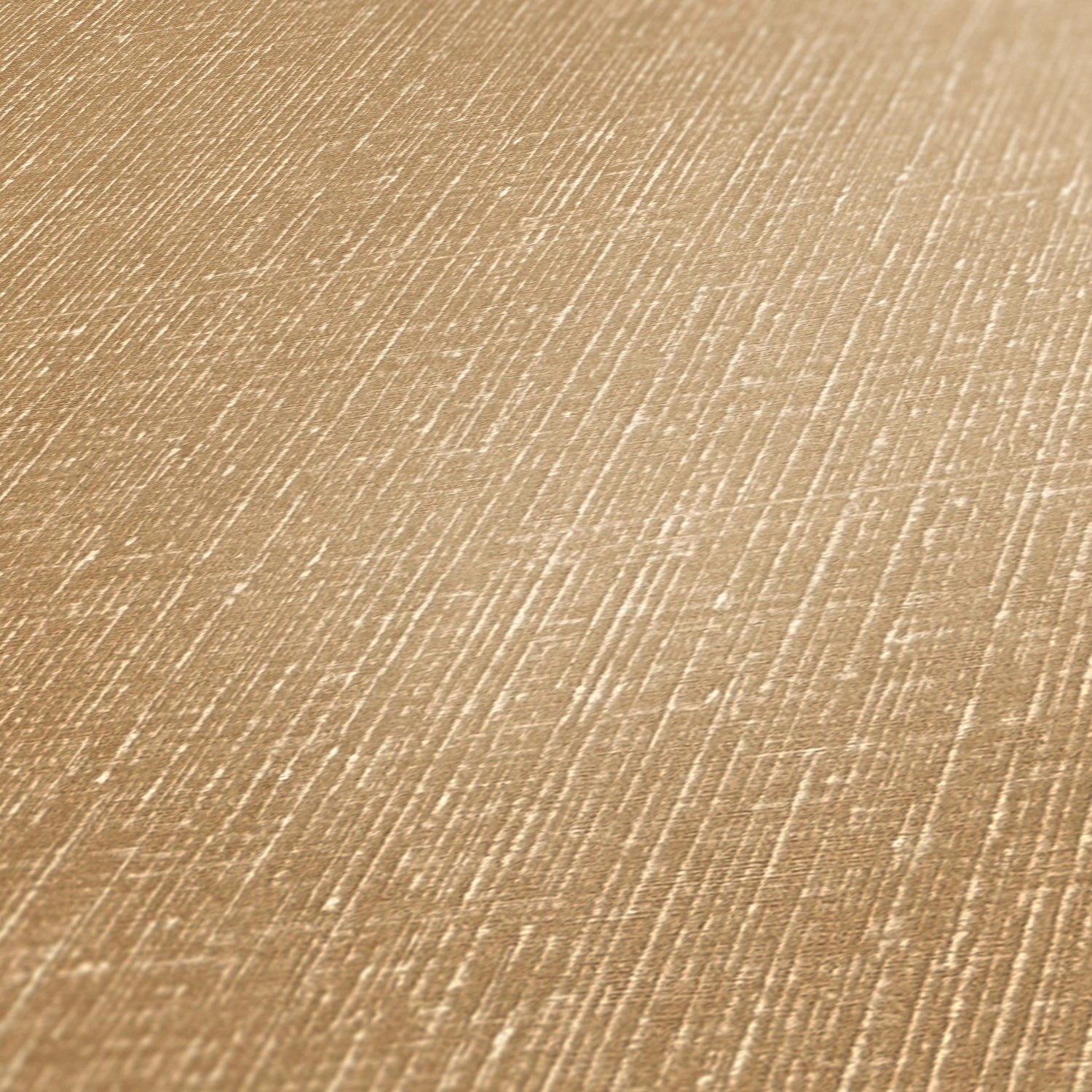 PROFHOME Vliestapete in Beige-Gold mit metallischen Akzenten und leichter Struktur.