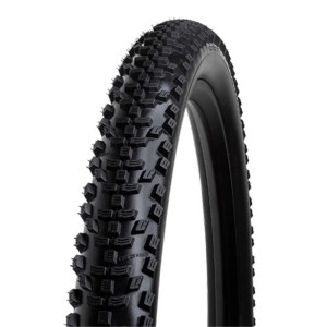 Schwarzer Schwalbe Smart Sam E-25 Draht-Fahrradreifen mit markantem Offroad-Profil für Mountainbikes.