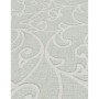 Erismann Vliestapete Opus Forte olivgrün mit floralen Ornamenten.