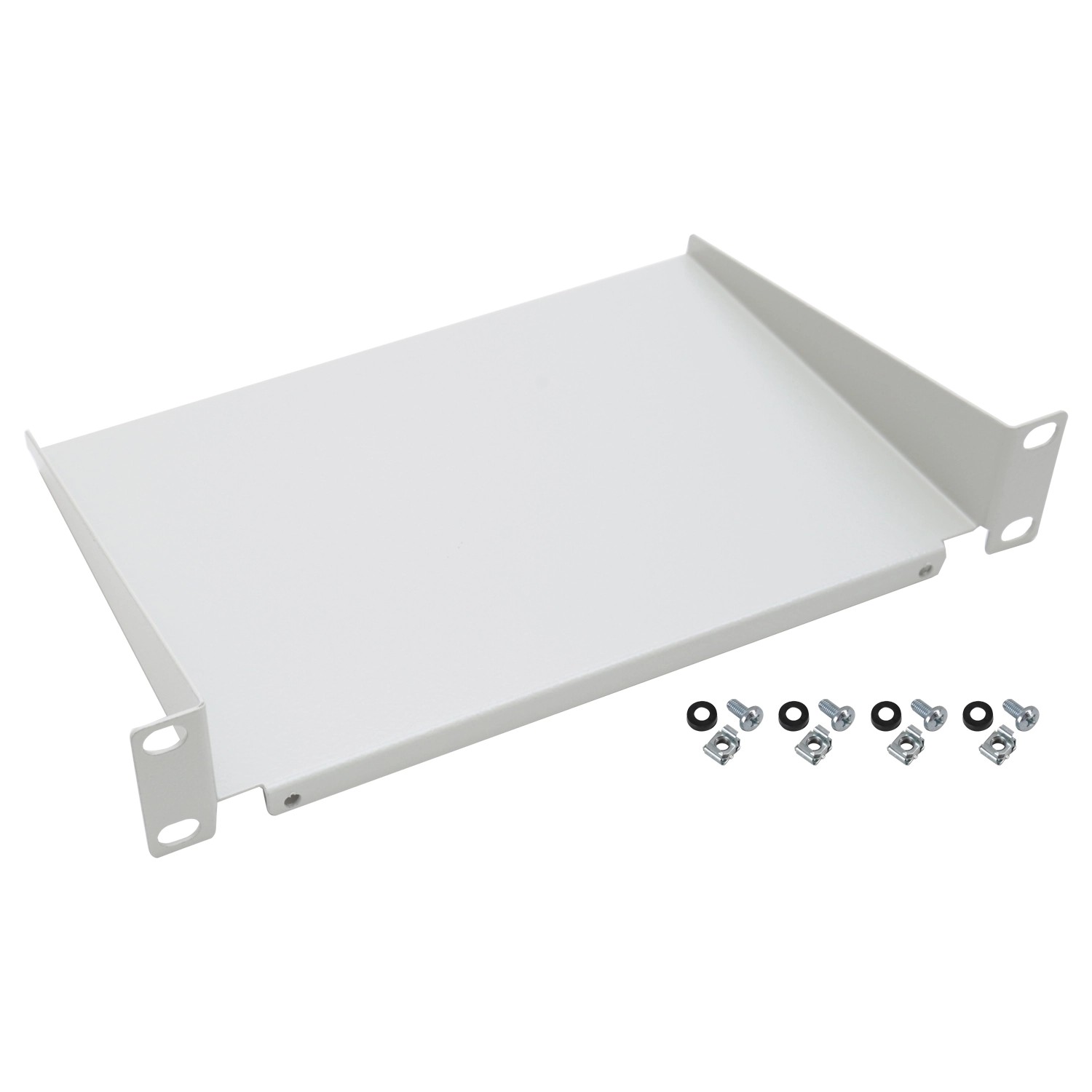 HMF 63399 Fachboden für Serverschrank 10 Zoll 1 HE 254 x 150 x 45 mm Lichtg günstig online kaufen
