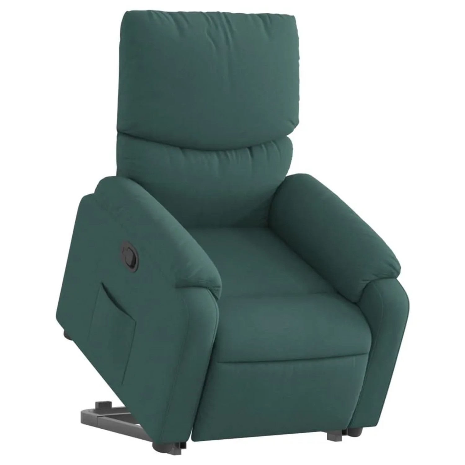 vidaXL Relaxsessel mit Aufstehhilfe Dunkelgrün Stoff 3204830 günstig online kaufen