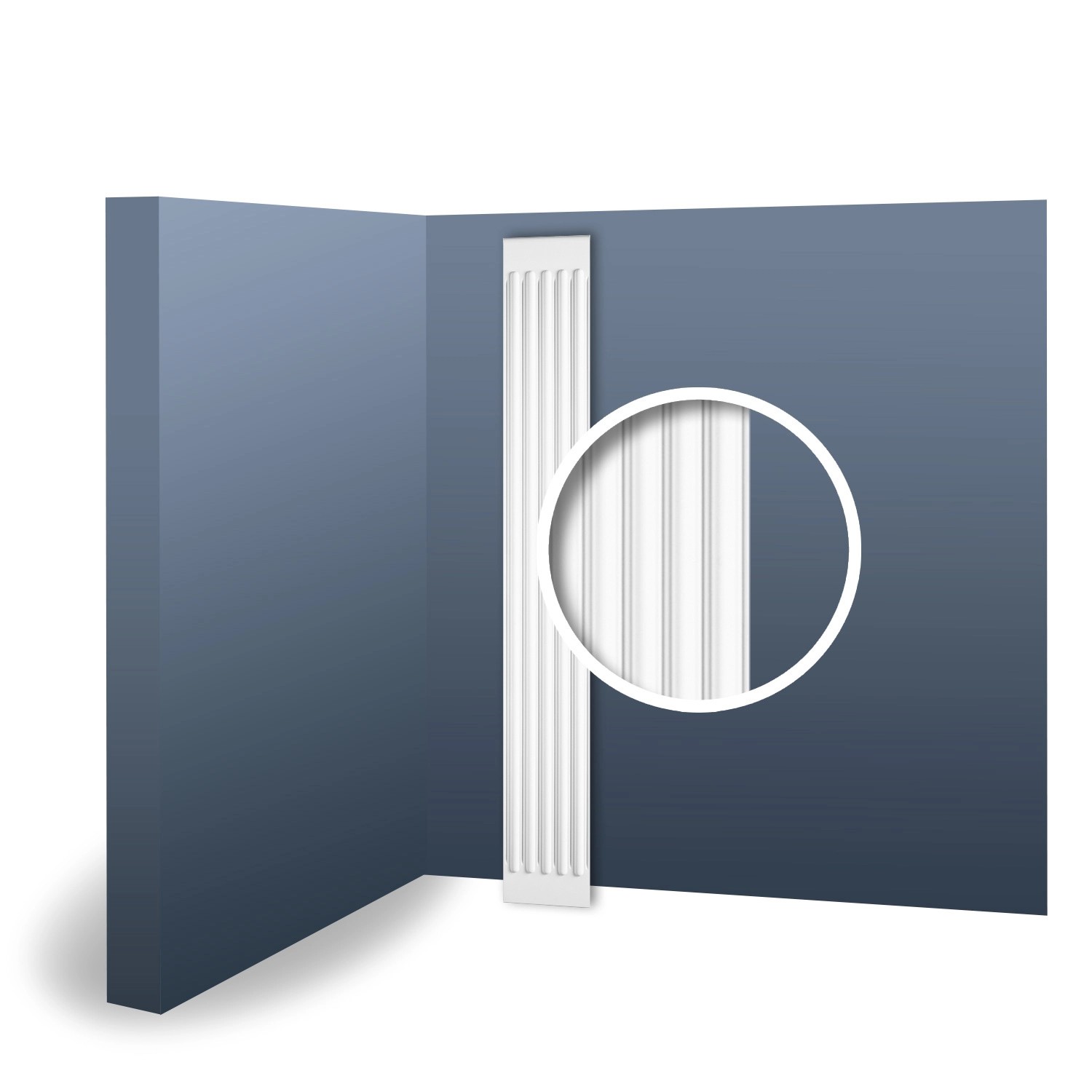 ORAC DECOR K250 LUXXUS Stuck Pilaster Schaft Wand-Dekor-Element leicht stab günstig online kaufen