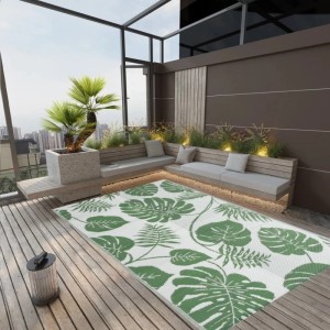 vidaXL Outdoor-Teppich ARAKIL Grün 190x290 cm PP 316938