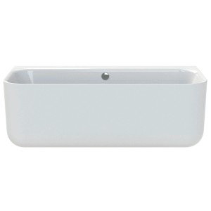 Weiße Steinkamp Vorwand-Badewanne 180x80 cm Living mit Multiplex Trio für moderne Bäder.
