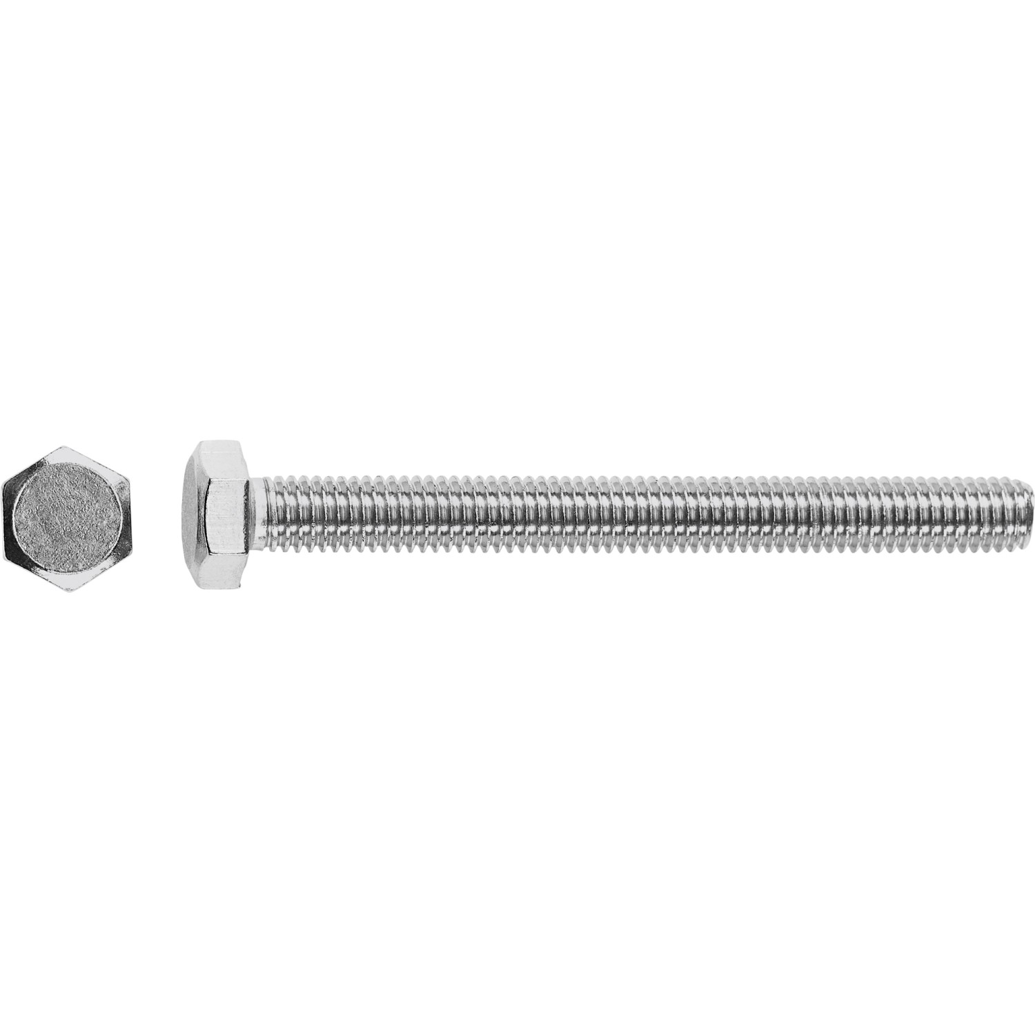 LUX Schlossschraube M8 x 60 mm Verzinkt Teilgewinde 50 Stück