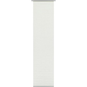 Gardinia Schiebevorhang Natur Weiß, 60x245 cm, für moderne Fenstergestaltung.