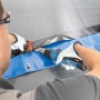 Anwendung des Bosch Professional Heißluftgebläse GHG 20-60 zum Verschweißen von Folie.
