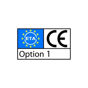 ETA und CE Kennzeichnung für Celo Ankerstange Resi Ast M8x110 mm, Option 1 für Schwerlastmontagen.