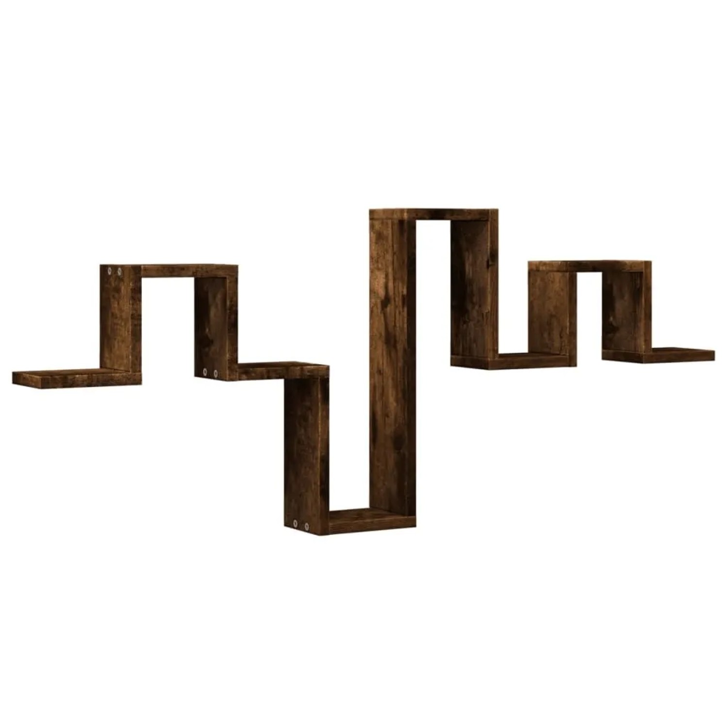 vidaXL Wandregal Räuchereiche 104,5x10x43 cm Holzwerkstoff 840727