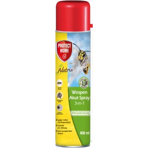 Protect Home Natria Wespenspray Akut 3-in-1, 400ml Dose mit roter Kappe.