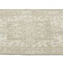 Beiger Badteppich Modica, 60x100 cm, mit Vintage-Muster. Badteppich für Badezimmer und Gäste-WC.