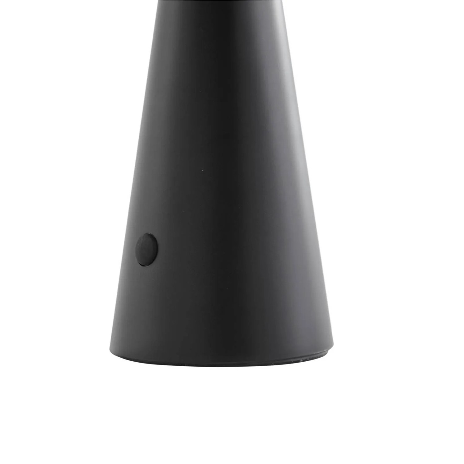 Schwarze Lindby LED Solarleuchte Lirinor, dimmbar und spritzwassergeschützt.