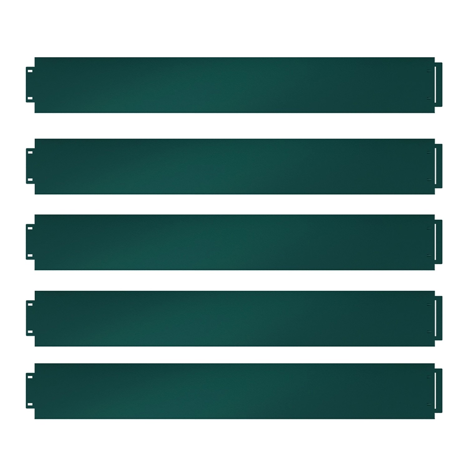 OK-Living Rasenkante Grün 100 x 14 cm 35 Meter günstig online kaufen