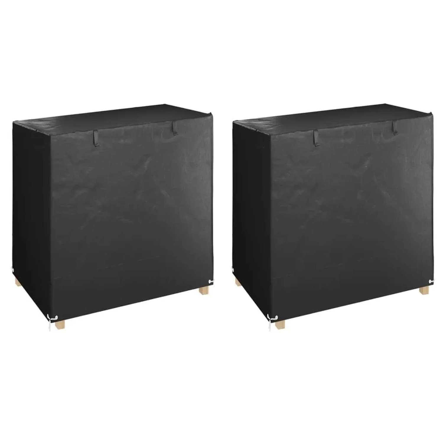 vidaXL Abdeckungen für Schaukelbank 2 Stk 8 Ösen 125x90x135/165 cm 3155381