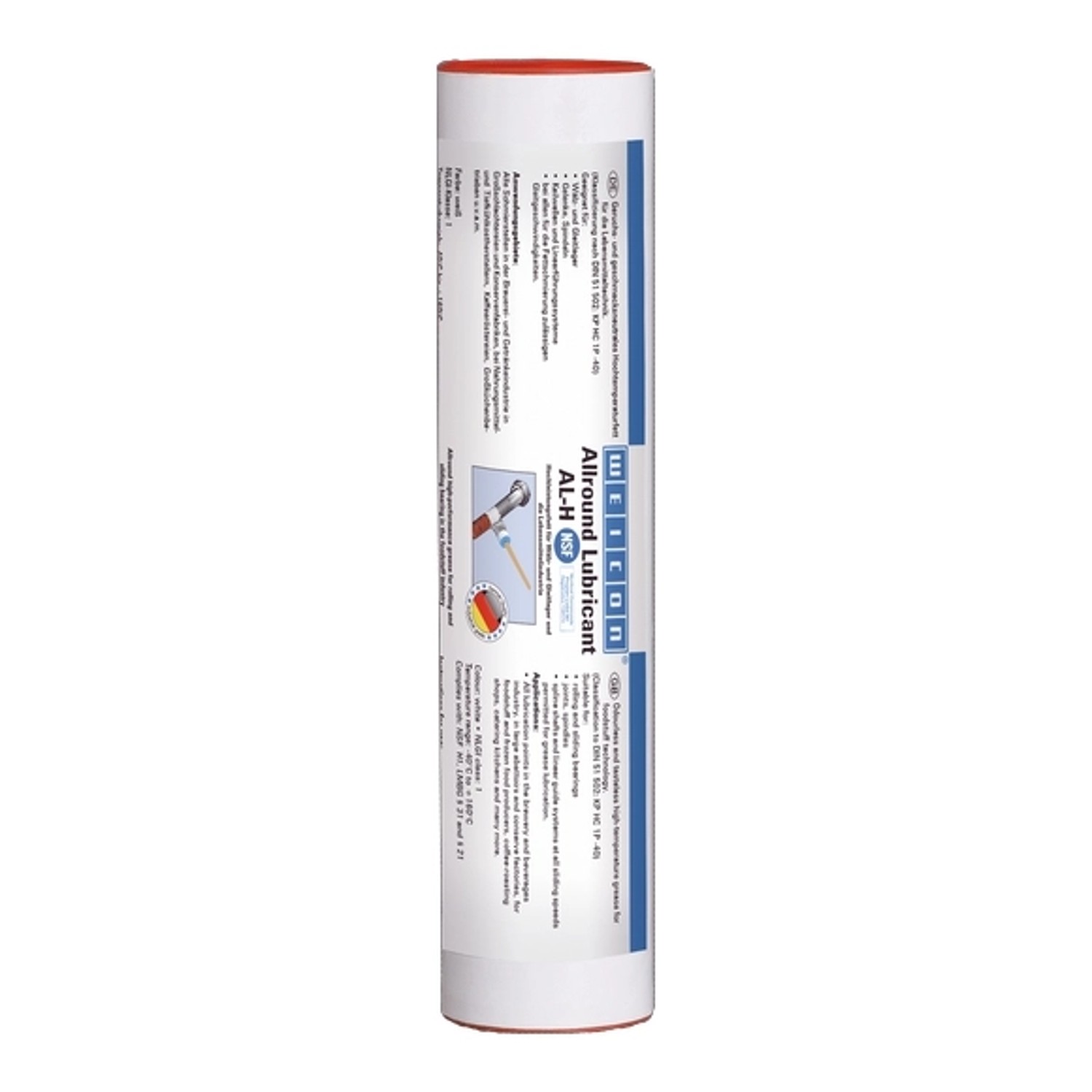 WEICON Allround-Lubricant 400g AL-H 400 K, Lebensmittelfett Kartusche
