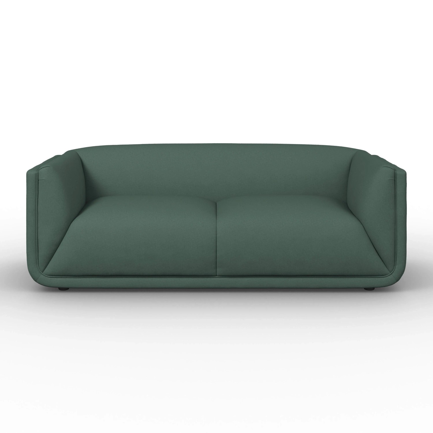 Bessagi Home Sofa Hevi Samt Grün