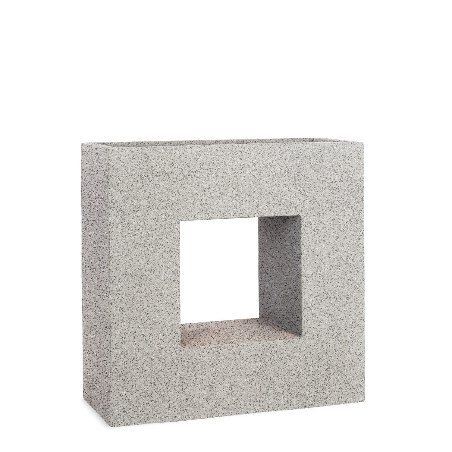 Pflanzwerk Hochbeet Pflanzkübel Vista Premium Frostbeständig 66 cm Grau günstig online kaufen