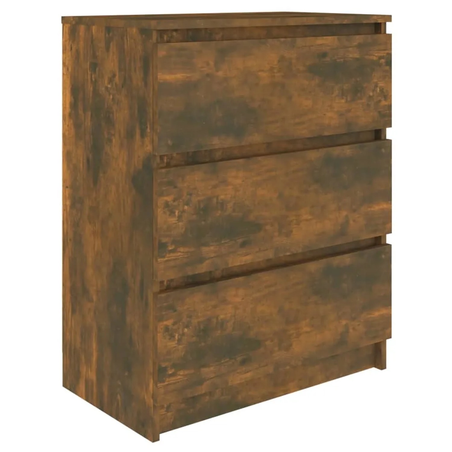 vidaXL Sideboard Räuchereiche 60x35x76 cm Holzwerkstoff 815510