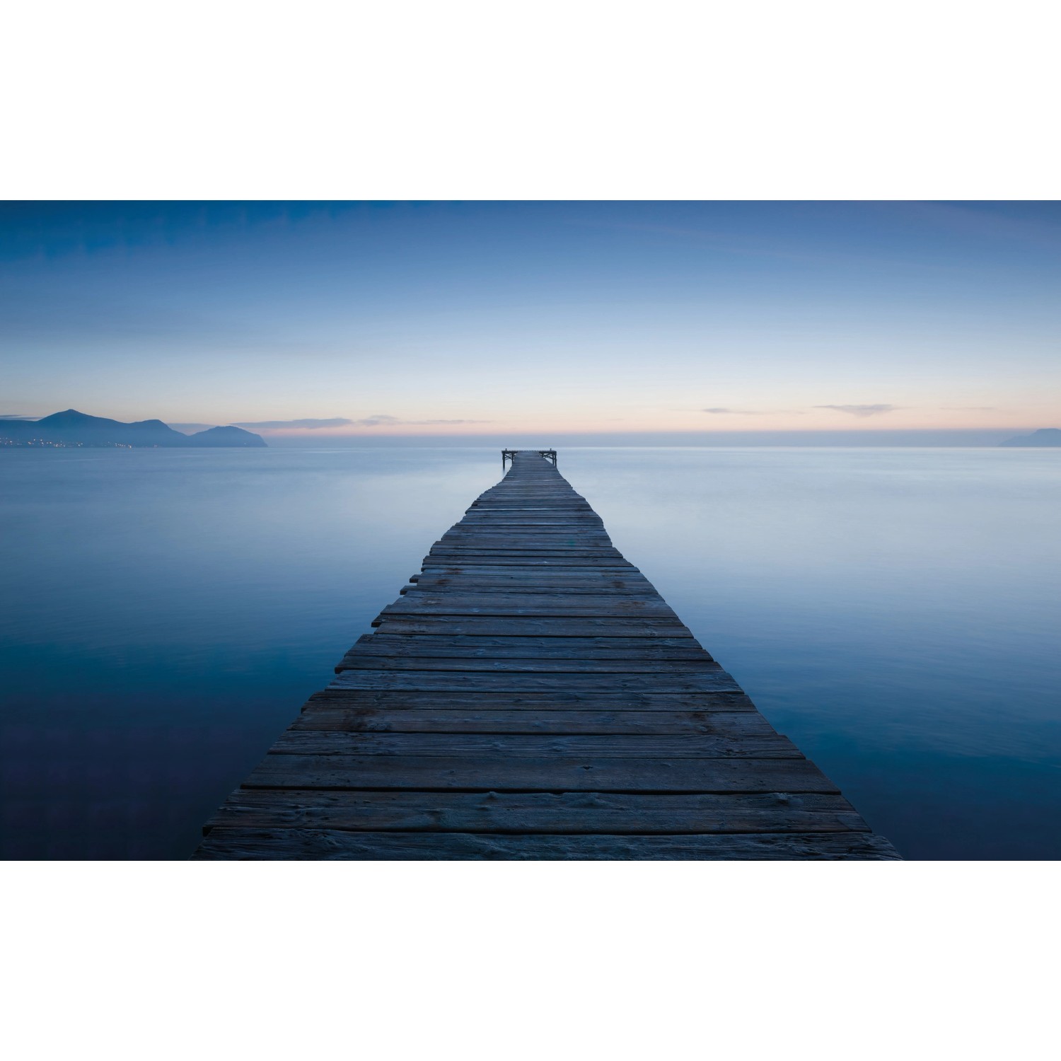 Sanders & Sanders Fototapete Landschaft Blau 450 x 280 cm 612634 günstig online kaufen