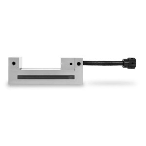 EBERTH Präzisions-Schraubstock, 125mm Backenbreite, 160mm Spannweite für präzise Werkstücke.