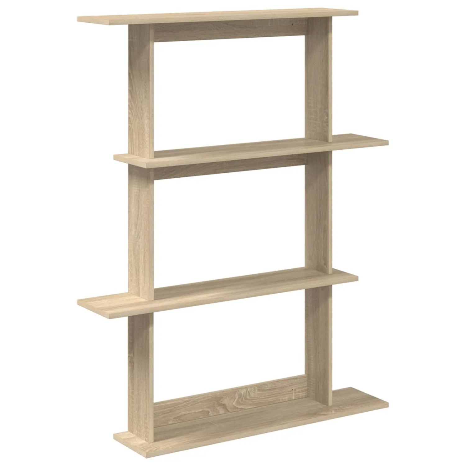 vidaXL Wandregal Sonoma-Eiche 100 x 20 x 126 cm Holzwerkstoff 8012062