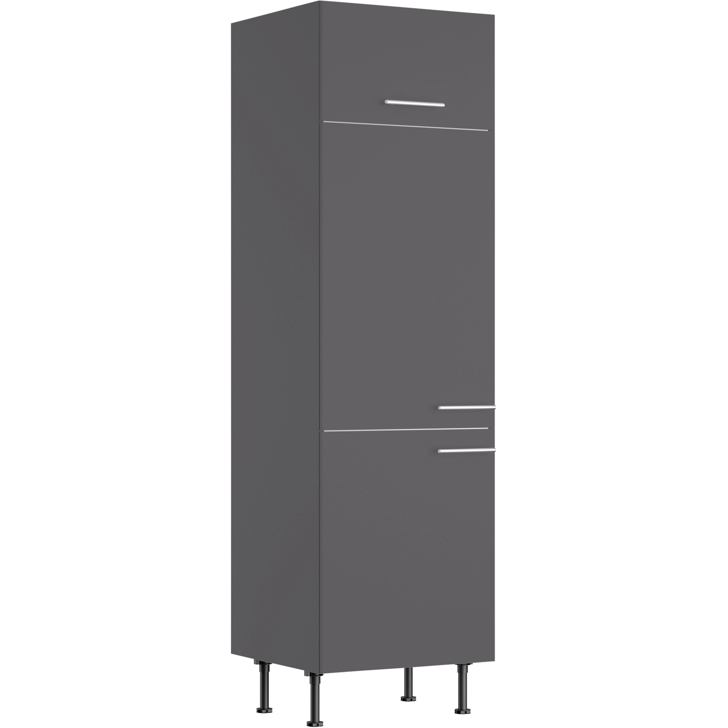 Optifit Hochschrank für Kühlschrank Ingvar420 60 cm Anthrazit Matt günstig online kaufen