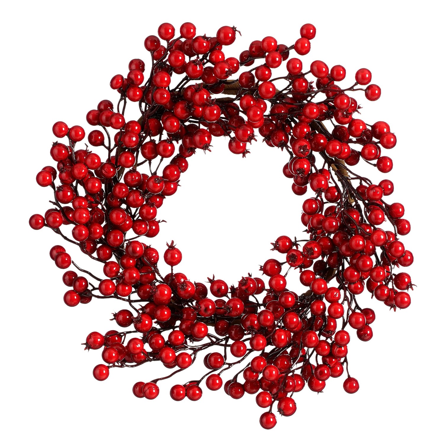 House of Seasons Weihnachtskranz Beeren Ø 40 cm Rot