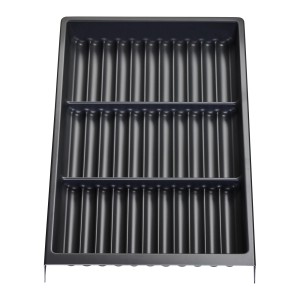 SOTECH Gewürzgläsereinsatz SEPARADO Schiefergrau 300 x 474 x 51 mm Ab 40er Korpusbreite