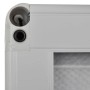 vidaXL Insektenschutz-Plissee für Fenster Jalousie Aluminium 80x120 cm 142617_7