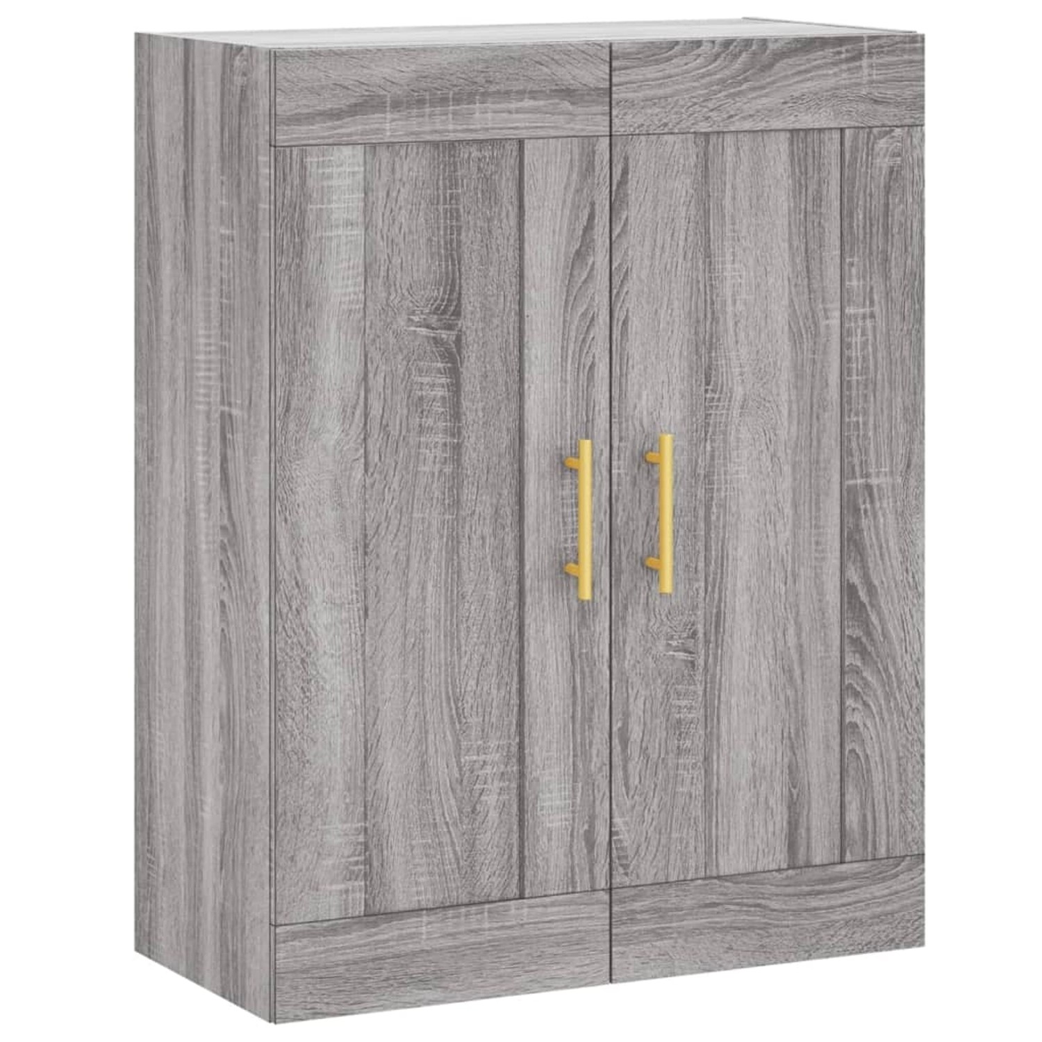 vidaXL Wandschrank Grau Sonoma 69,5x34x90 cm Holzwerkstoff 830370 günstig online kaufen