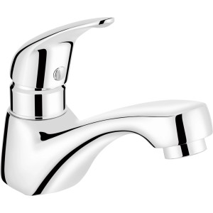 baliv Kaltwasserventil KV-4050 Chrom, Waschtischarmatur mit Einhebelmischer und glänzender Oberfläche.