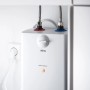 AEG Kleinspeicher U5, 5 Liter Warmwasserspeicher für Untertischmontage, weiß.