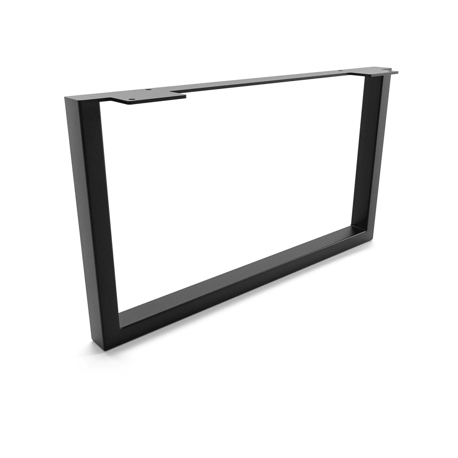 HEVVA Möbelbein GRAZ 25 cm Hoch 45 cm Tief 1 Stück Schwarz