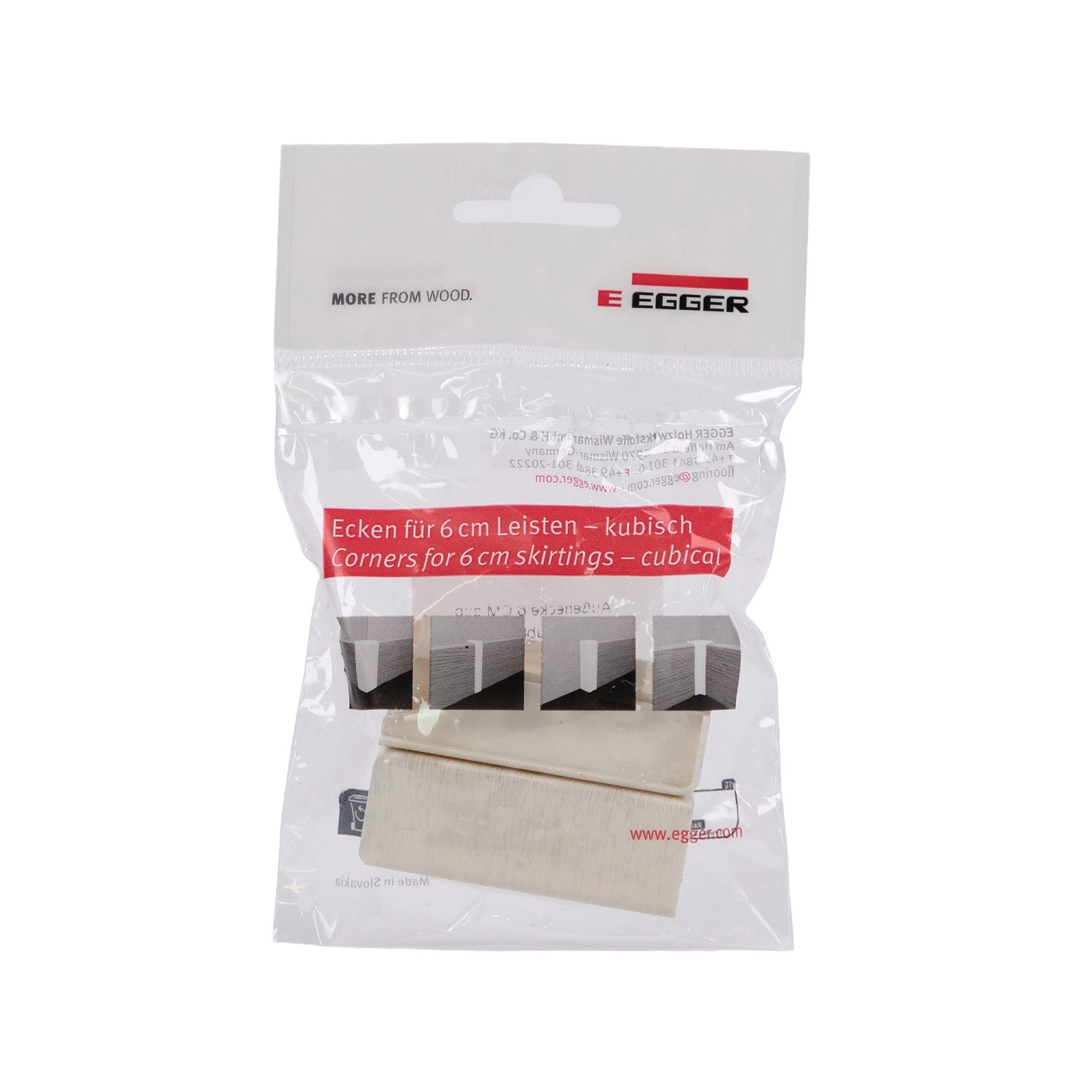 Egger Außenecke Kubisch 6 cm Eiche Graublau 2 Stück günstig online kaufen