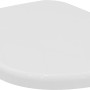 Weißer Ideal Standard WC-Sitz Eurovit Plus mit Absenkautomatik.
