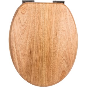 WC-Sitz Venezia Kiefer mit Absenkautomatik und Schnellbefestigung