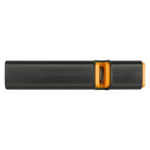 Fiskars Xsharp Axt- und Messerschärfer, schwarz/orange.