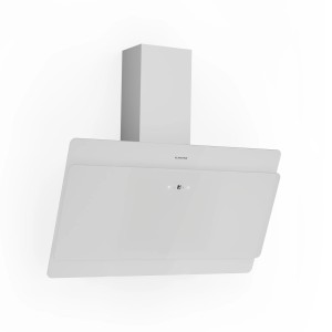 Klarstein Aurica 90 Dunstabzugshaube 90cm 600 m³/h LED Touch Glas Weiß