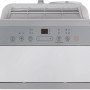 Weiße Midea Mobile Klimaanlage Silent Cool 26 Pro WF mit Bedienfeld und Display.