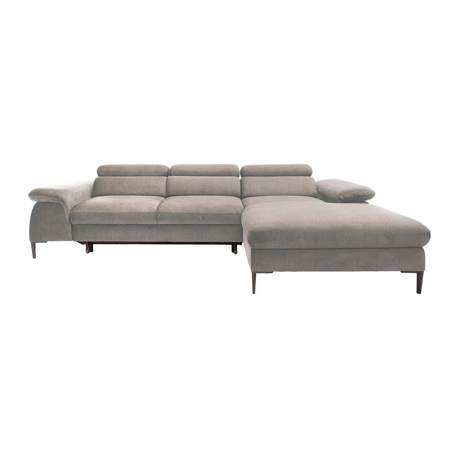 Vente-unique Schlafsofa Sepina Taupe 288 cm