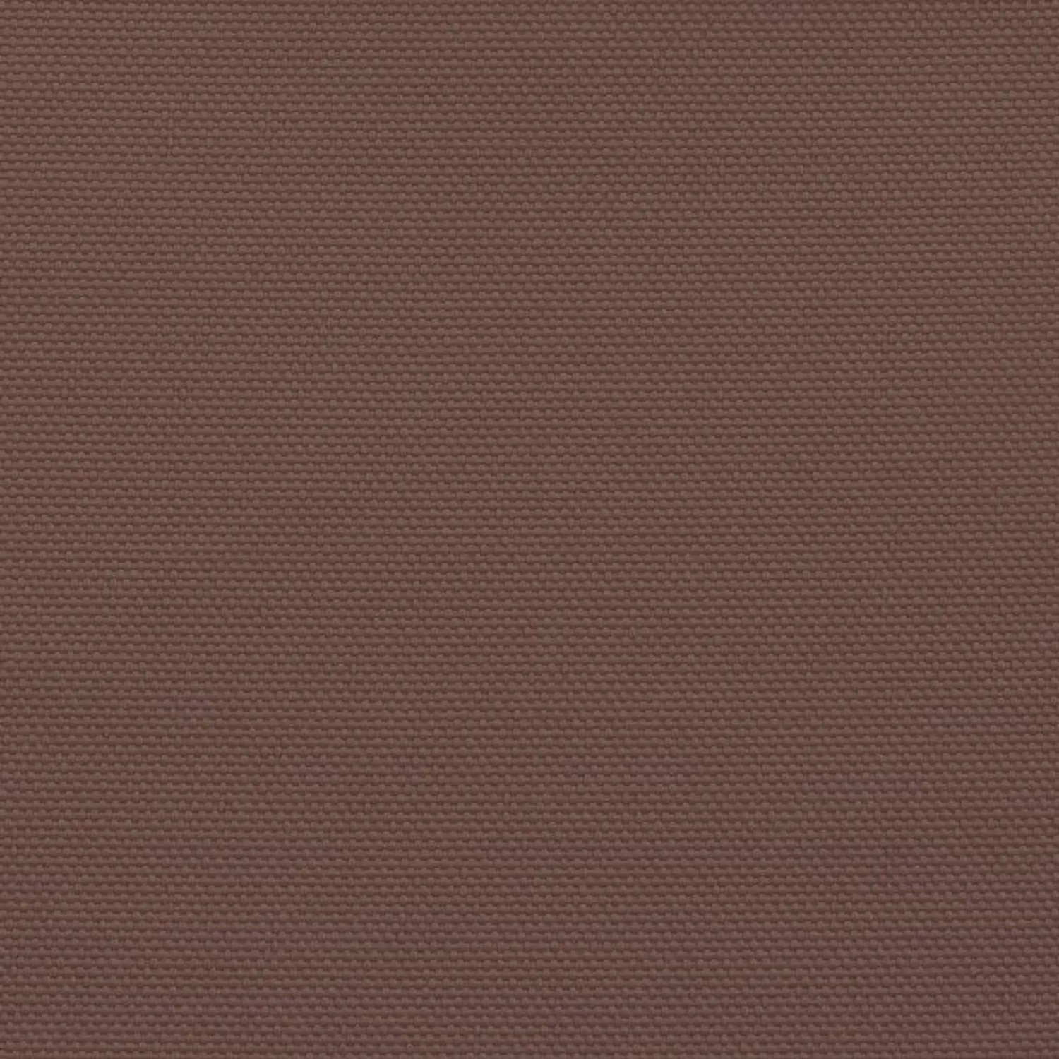 Quadratisches, braunes Sonnensegel aus Oxford-Gewebe (2,5x2,5 m).