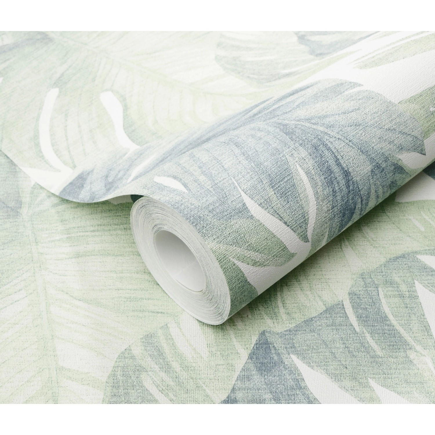 Erismann Vliestapete Forest Dreams Misty Monstera 10,05 m x 0,53 m Grün FSC®