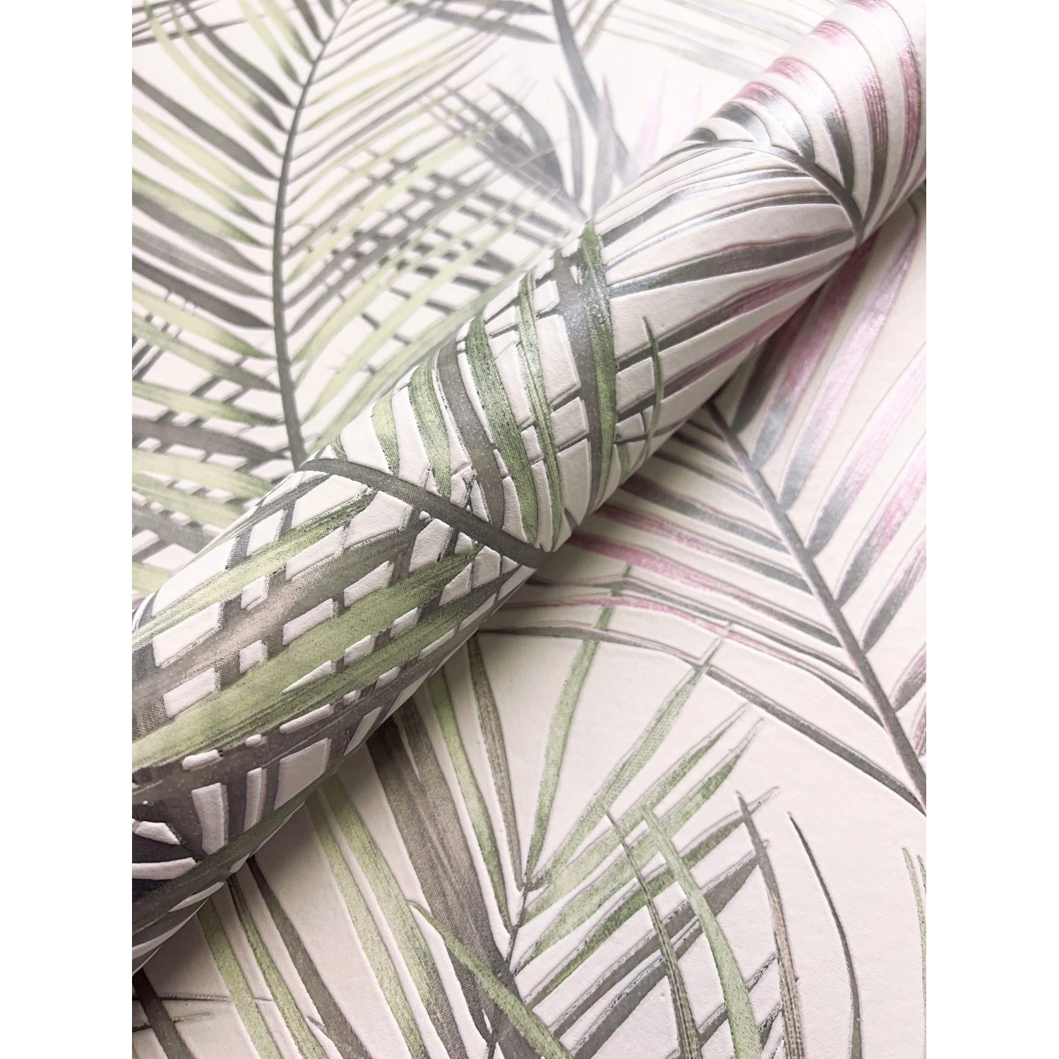 Newroom Vliestapete Riyah Light Grey Dschungel Modern FSC® günstig online kaufen