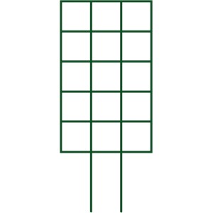 Grünes Peacock Topf Spalier Vario M, 30x70 cm, Rankhilfe für Topfpflanzen.